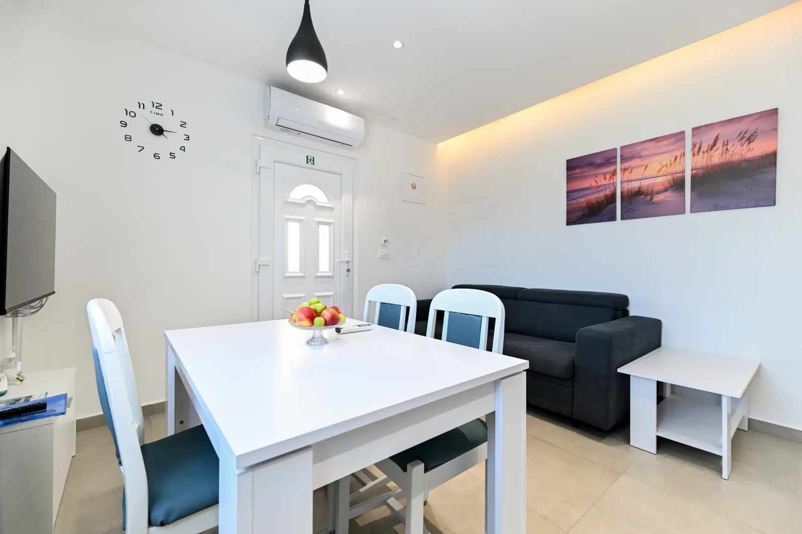 Apartman Harmony – living and dining area