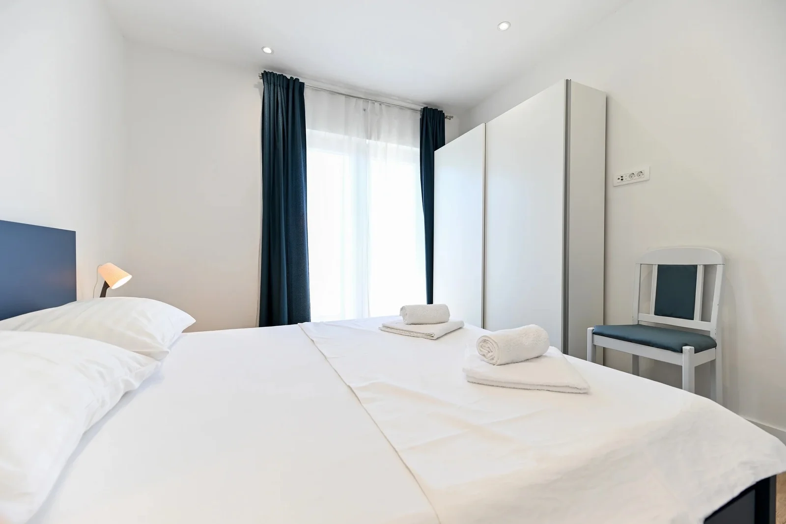 Apartman Harmony – bedroom with double bed